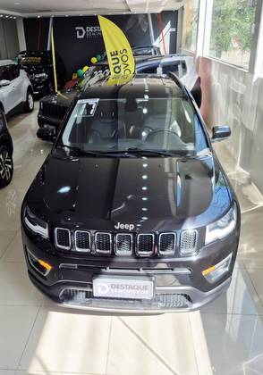 JEEP COMPASS 2.0 16V FLEX LIMITED AUTOMÁTICO JEEP COMPASS 2.0 16V FLEX LIMITED AUTOMÁTICO